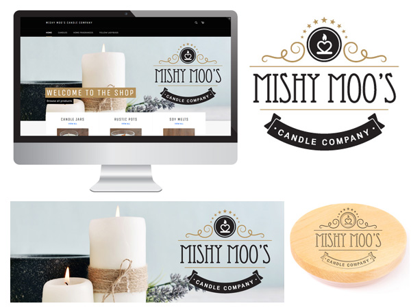 Web Design - Mishy Moos Candle Company